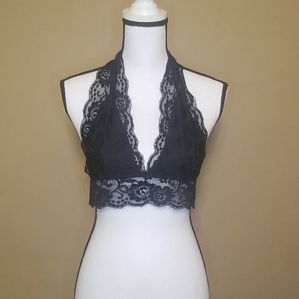 Black bralette Size Large